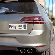 Pray The Rosary Car Magnet